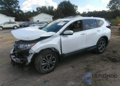 2022 Honda Cr-V 2Wd Ex-L z USA, uszkodzony, nr VIN 5J6RW1H85NA001422